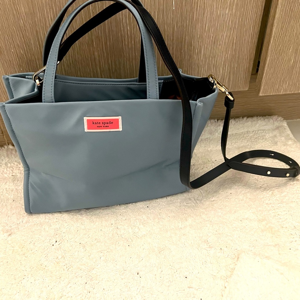Blue canvas Kate Spade NWNT